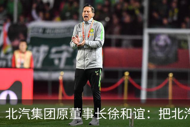 北汽集团原董事长徐和谊：把北汽带进世界五百强的人，自己走进被告席丨【商业人物档案】