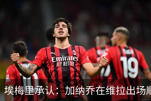 埃梅里承认：加纳乔在维拉出场顺位靠后